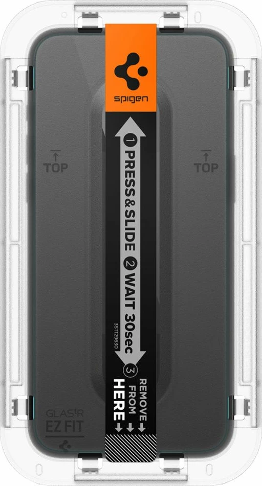 Xham mbrojtës Spigen Glas.tR EZ Fit për iPhone 15 Pro, transparent, 1 copë