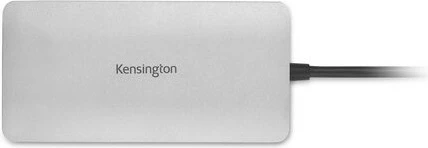 Hub USB-C Kensington UH1400p, 85W, i zi, argjendtë