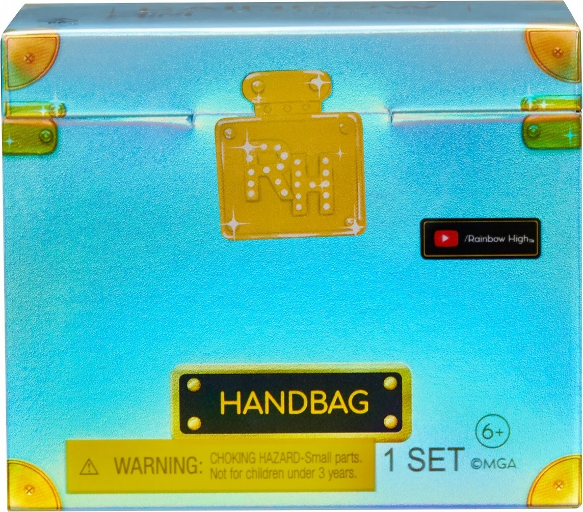 Set çanta aksesorësh Rainbow High Accessories Studio Series 1, për kukulla, Mix