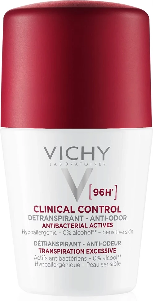 Deodorant stick Vichy Clinical Control 96H për femra 50ml