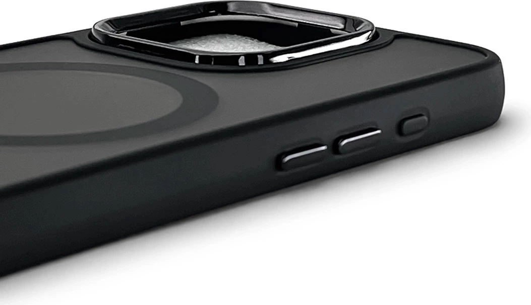 Mbështjellës Hurtel Fashion Case MagSafe për iPhone 17 Pro, i zi