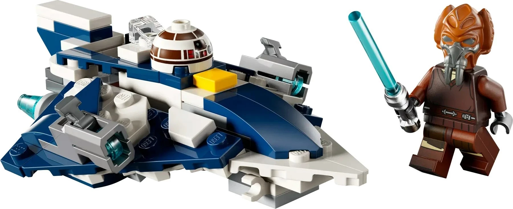 Set LEGO Star Wars 75400 Plo Koon's Jedi Starfighter Microfighter, 89 pjesë