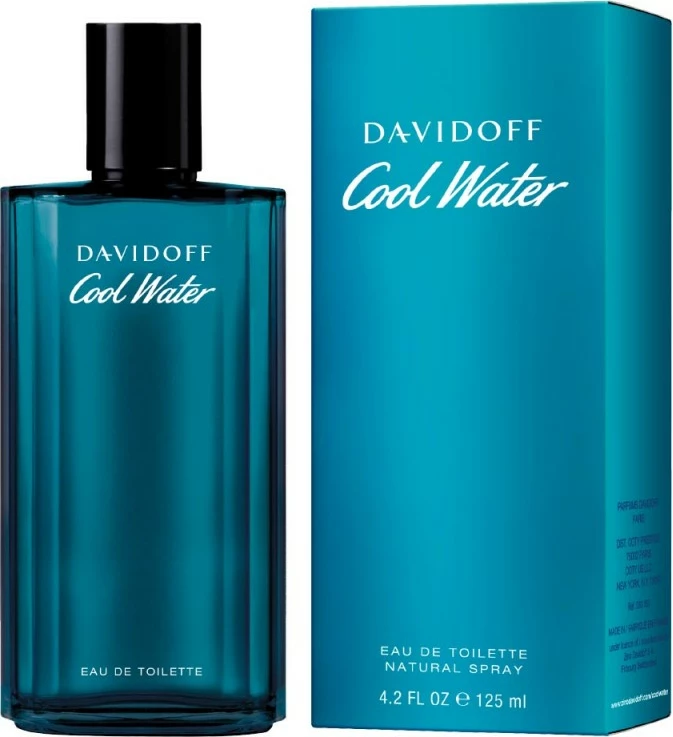  Eau de Toilette Davidoff Cool Water, 125 ml 