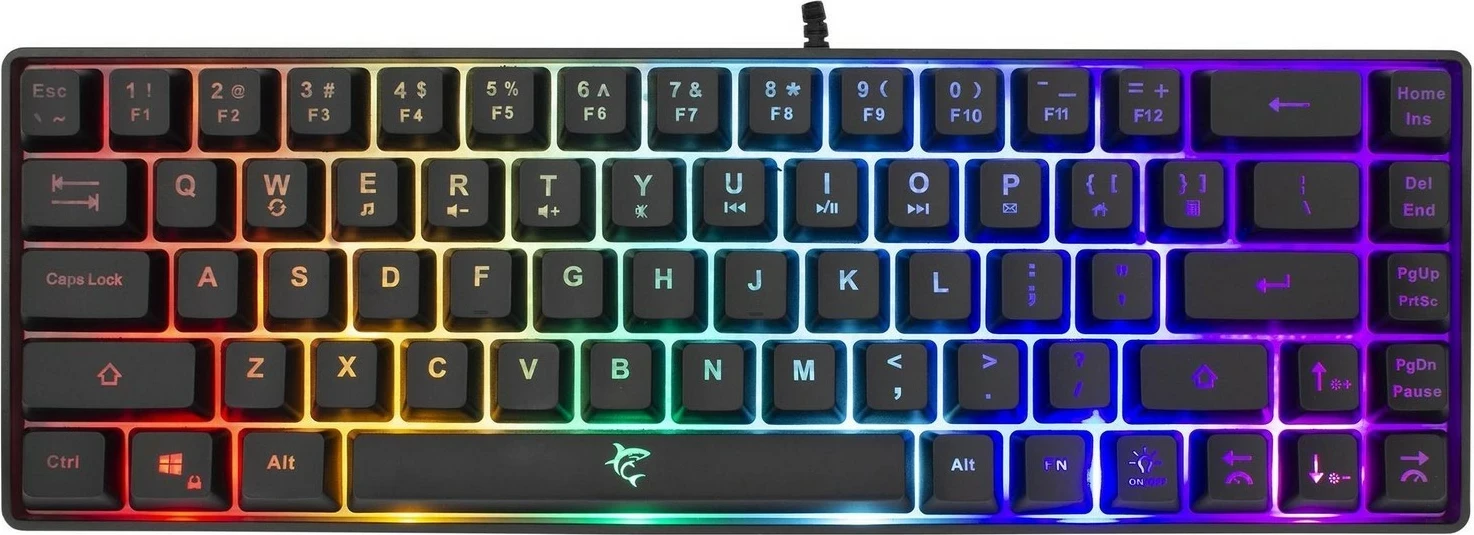 Tastierë gaming White Shark Ronin GK-2201, RGB, USB, black