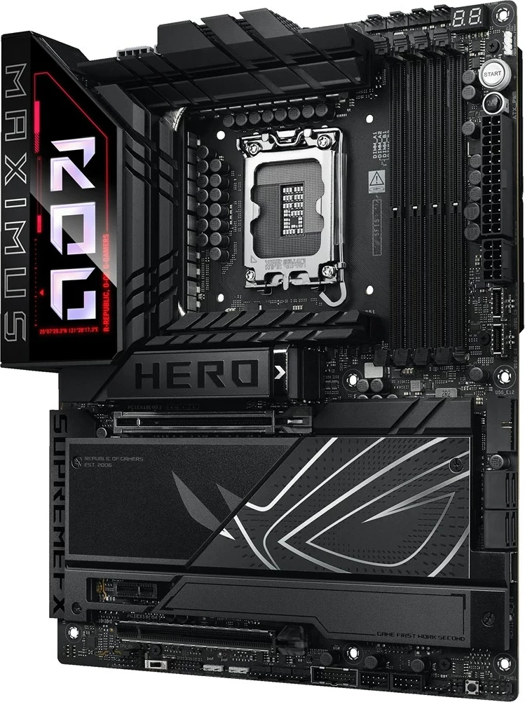 Pllakë amë ASUS ROG MAXIMUS Z890 HERO, Socket 1851, ATX, E zezë