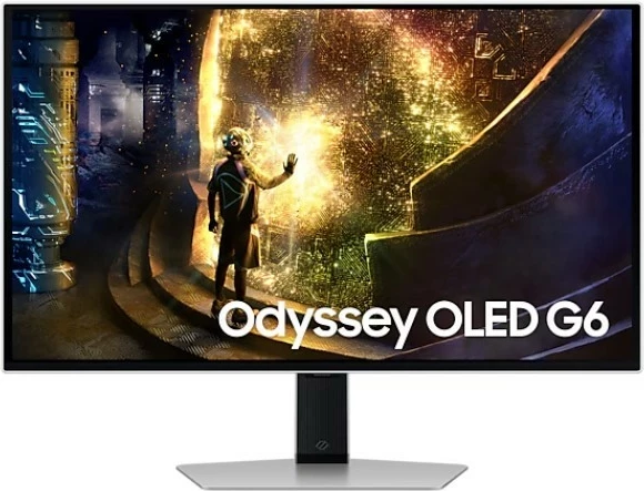 Monitor Samsung Odyssey OLED G6 LS27DG610SUXEN, 27", OLED, QHD, 240Hz, argjendtë