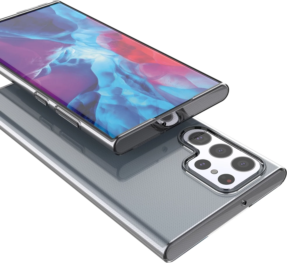 Mbështjellës Hurtel Ultra Clear 0.5mm për Samsung Galaxy S22 Ultra, Transparent