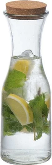 Karafë qelqi MACMA 1000ml me kapak tape