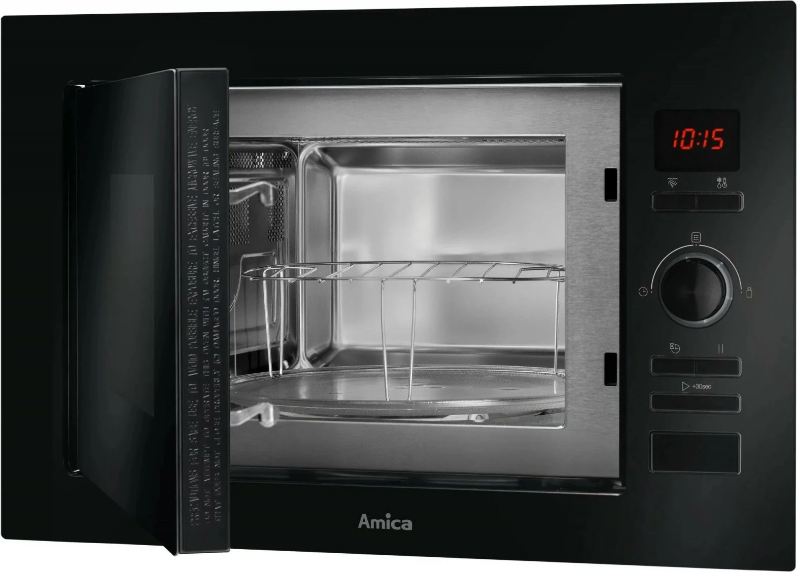 Furrë mikrovale Amica AMMB25E3GB, 25L, Grill, Elektronike, e zezë
