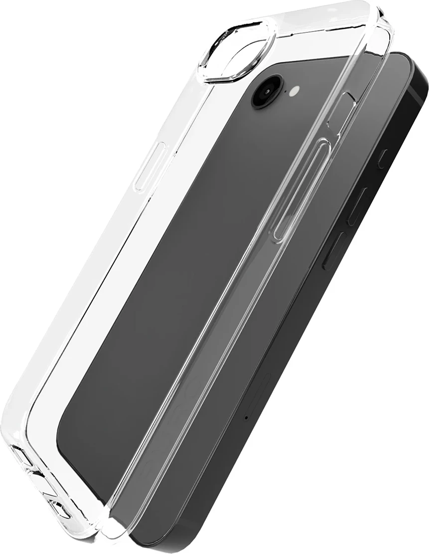 Mbështjellës Puro 0.3 Nude për iPhone 16e, TPU, transparent