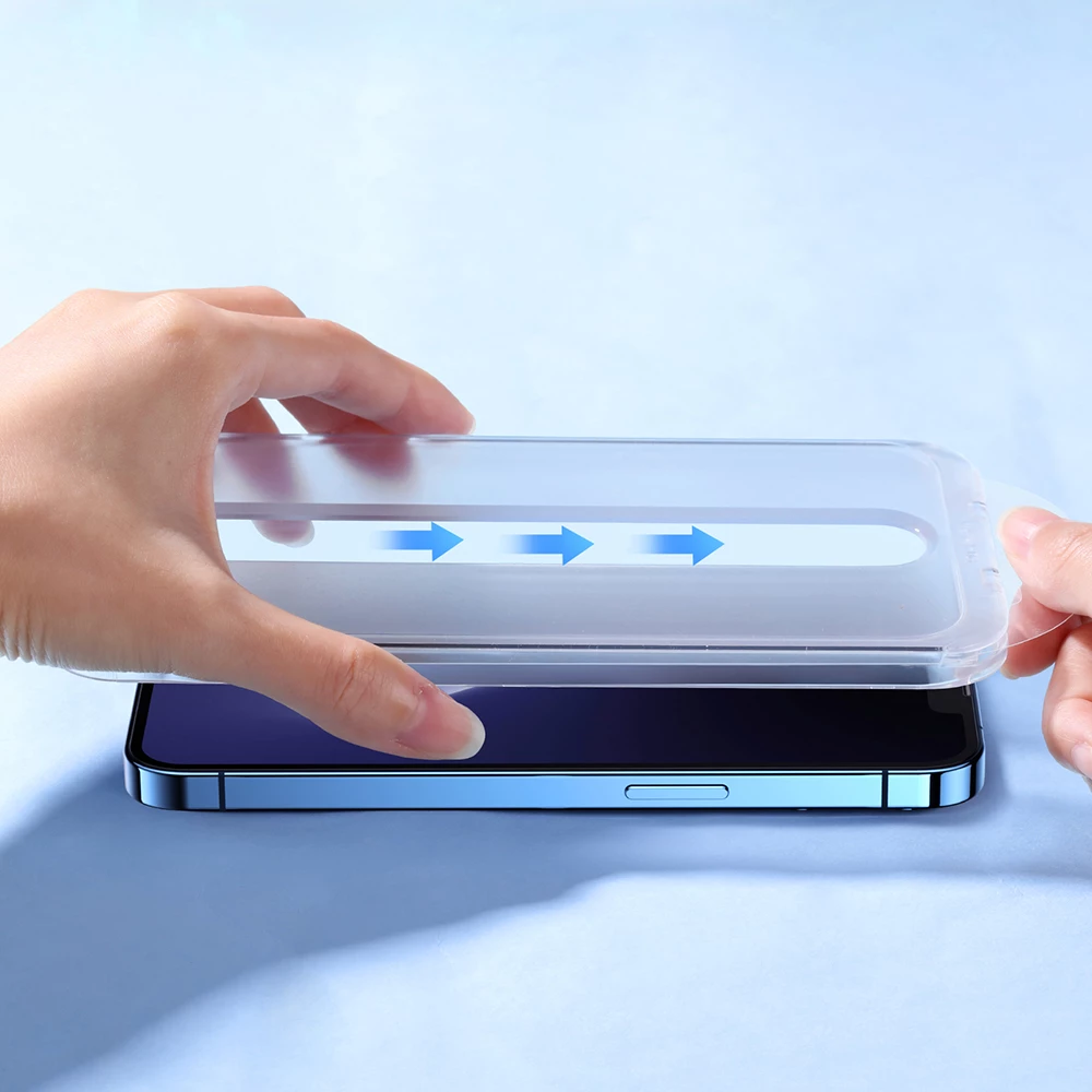 Xham i fortë mbrojtës Joyroom JR-DH11 me komplet montimi për iPhone 14 Plus, Transparent