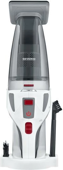 Fshesë dore pa kabllo, Severin HV 7146 (7146000) 18.5 V, Wet & Dry, deri 30 min, gri/kuqe/e bardhë, set 4-në-1