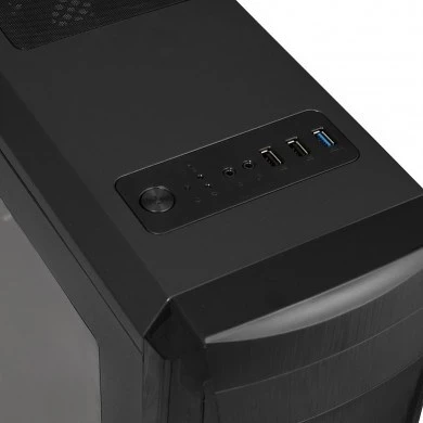 Kasë iBox ORCUS X14 Midi ATX Tower, e zezë