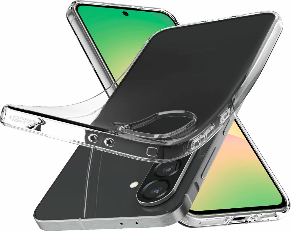 Mbështjellës Spigen Liquid Crystal për Samsung Galaxy A56 5G, Transparent