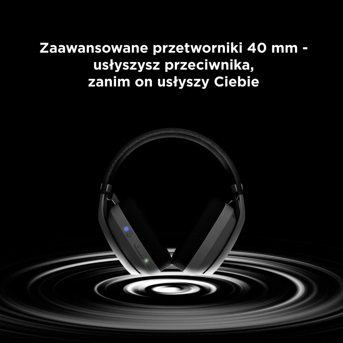 Kufje gaming Rampage BLITZ, Bluetooth 5.3, me mikrofon, gri
