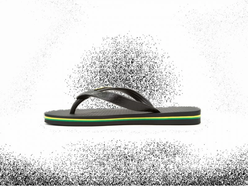 Flip-Flops Ipanema për meshkuj dhe femra, të zeza