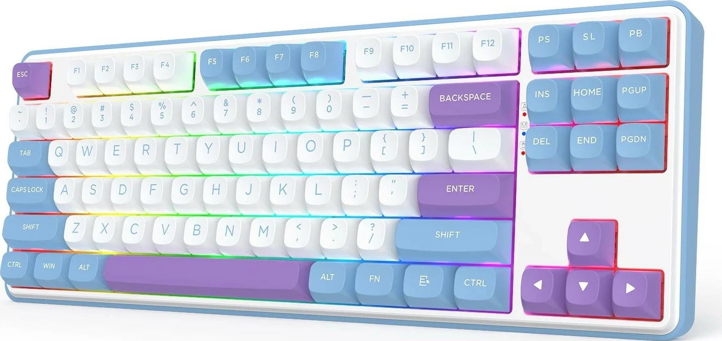 Tastierë Redragon K707WBP-RGB-PRO StarBlade, RGB, mekanike, e bardhë