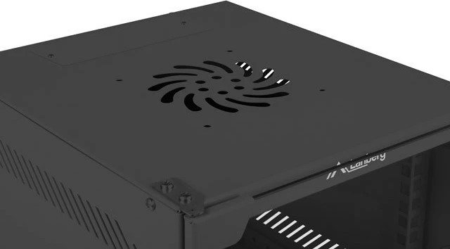 Kasë rrjeti Lanberg WF10-2309-10B, 9U, për montim në mur, 280x310mm, e zezë