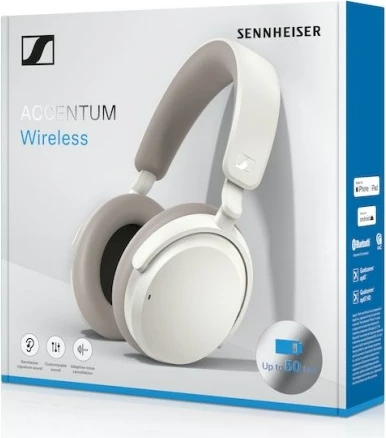 Kufje wireless Sennheiser Accentum, 700175, të bardha