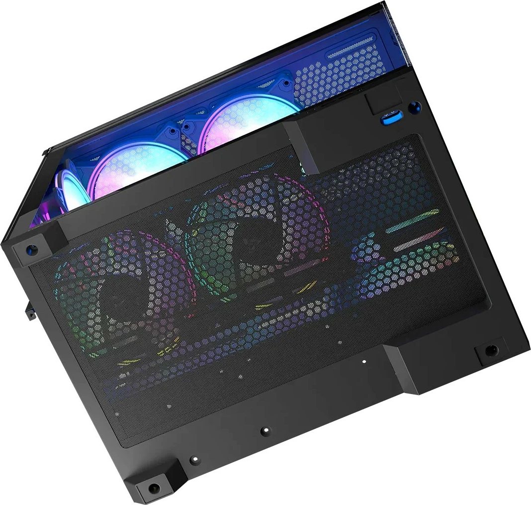 Kasë MODECOM Volcano Panorama APEX ARGB 7F Midi, Gri