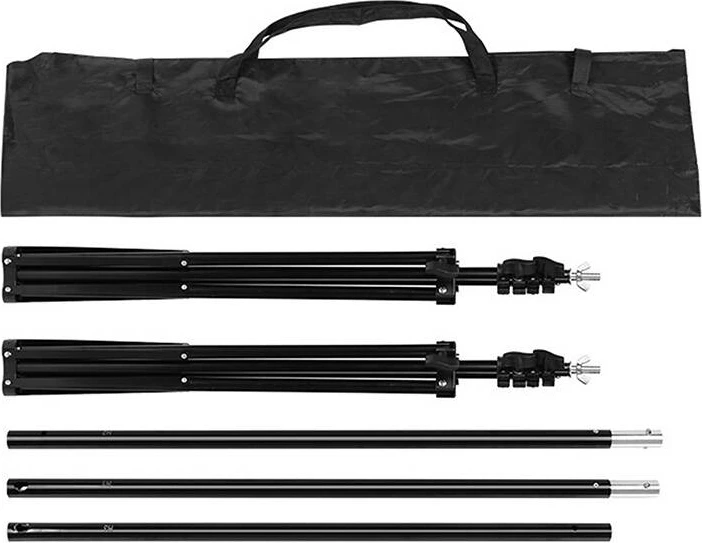 Mbajtës sfondi fotografik Puluz DCA0975, 200x200cm, metal