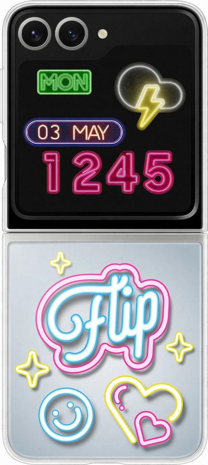 Mbështjellës Samsung Galaxy Z Flip6, 17 cm (6.7''), Transparent