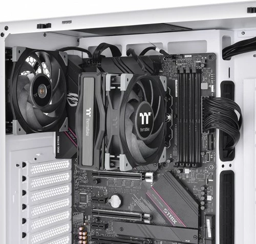 Ftohës procesori Thermaltake TOUGHAIR 310, 170W, 12 cm, 4 tuba bakri, Gri