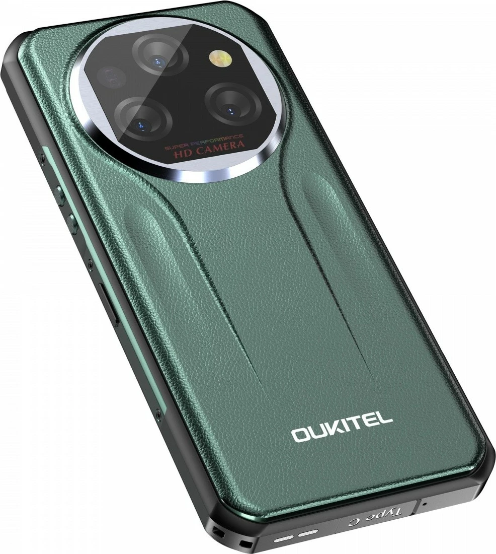 Celular Oukitel WP39, 6/256 GB, IP69K, i gjelbër