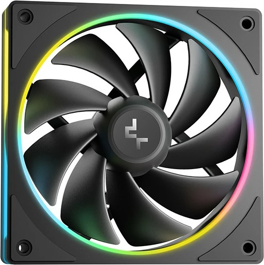 Kasë ftohje uji Deepcool LM240, 2x120mm, IPS, RGB, e zezë