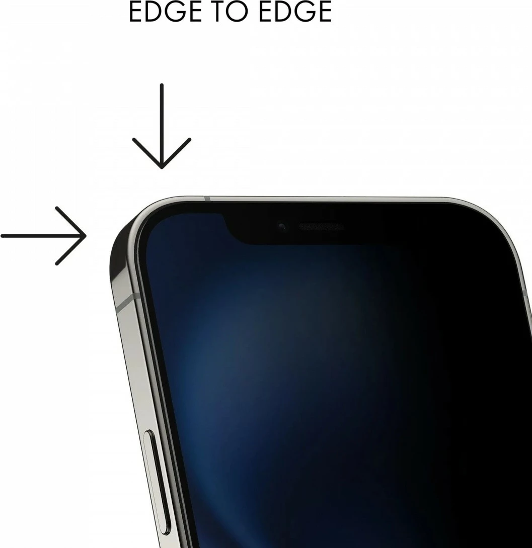 Filter privatësie katër-anësh ngjitës për ekran, DICOTA D80177-4AD, 6.1", +/-30°, reduktim dritë blu 43%, për Apple iPhone 16, 1 copë