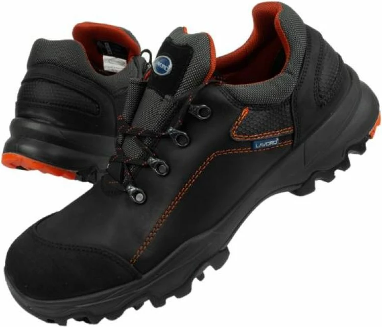 Çizme sigurie për meshkuj Lavoro, të zeza