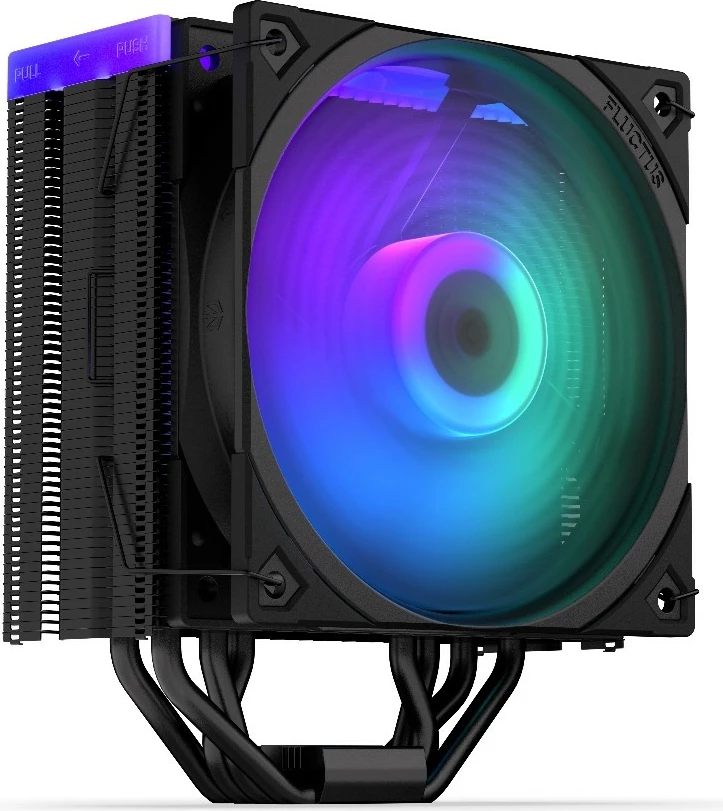 Ftohës procesori Endorfy Fera 5 Black ARGB, EY3A012, me ndriçim ARGB, 12 cm, i zi