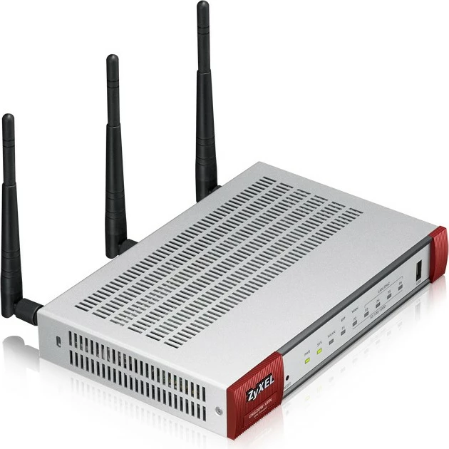 Firewall Zyxel USG20W-VPN me WLAN, 4 porta Gigabit, 3 antena, i bardhë