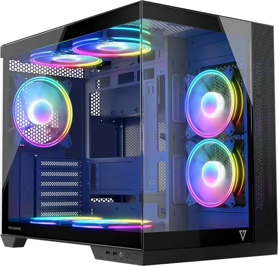 Kasë MODECOM Volcano Panorama APEX ARGB 7F Midi, Gri