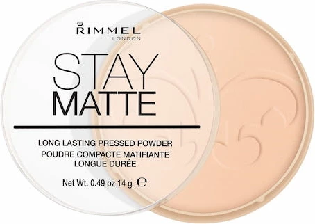 Pudër e presuar Rimmel Stay Matte 006 Warm Beige 14g