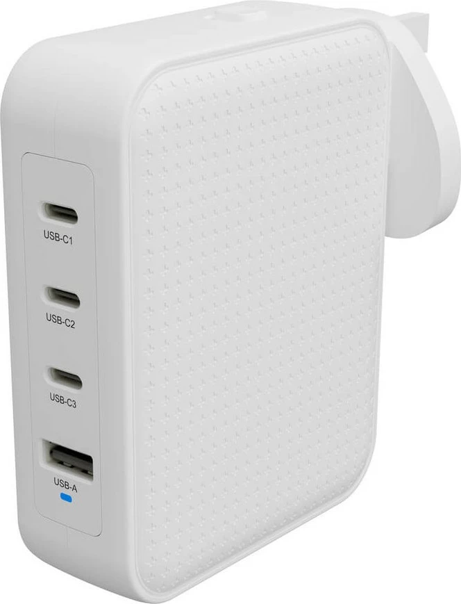 Karikues Targus 145W GaN, 4 porta, i bardhë