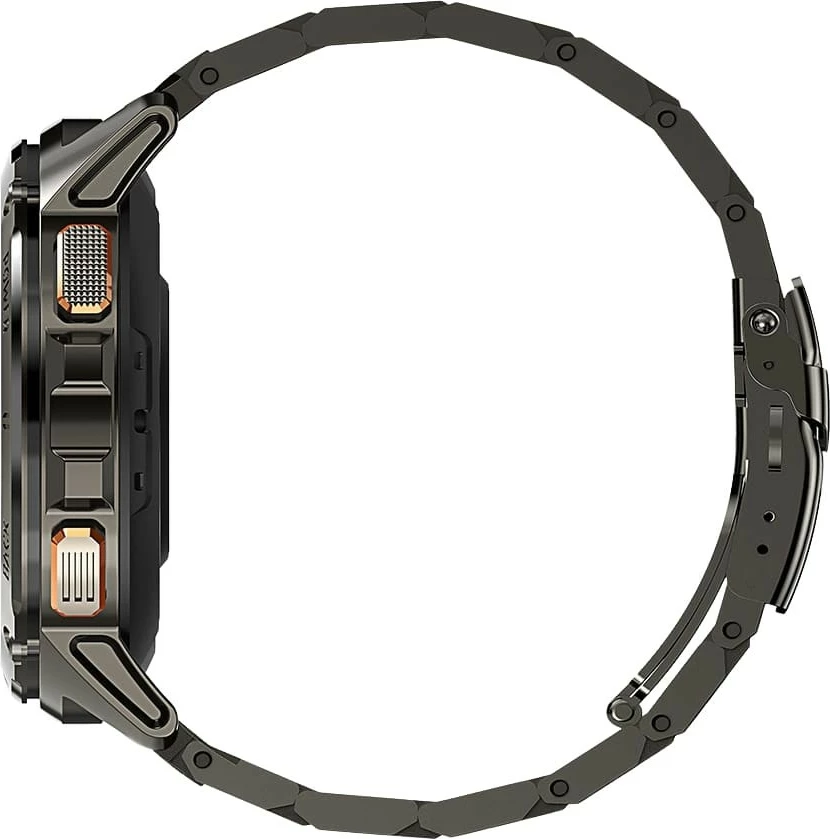 Smartwatch Maxcom FW110 Titan Chronos, 1.43'' AMOLED, 256 MB, 450 mAh, E zezë, set me 2 rripa