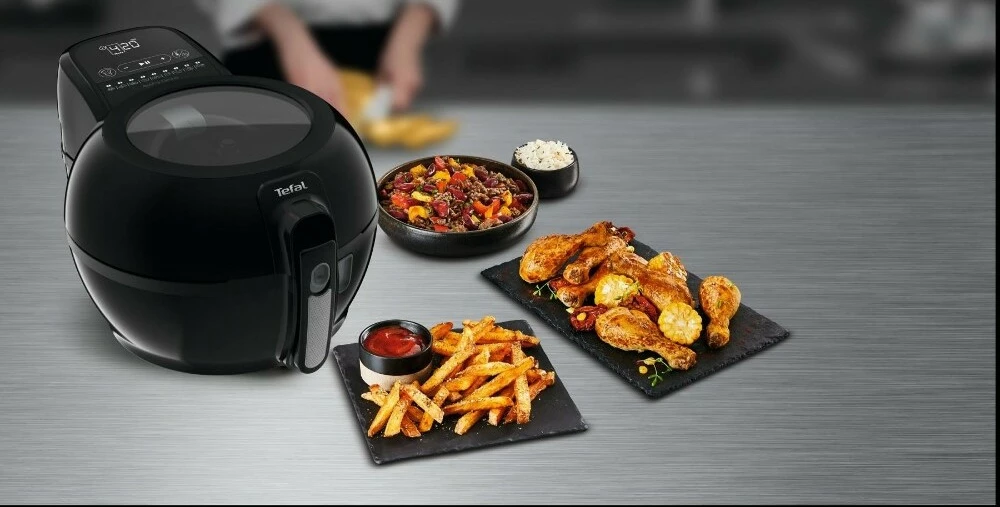 Friterë me ajër Tefal ActiFry Genius+ FZ773815, 1.2 kg, 1500W, e zezë