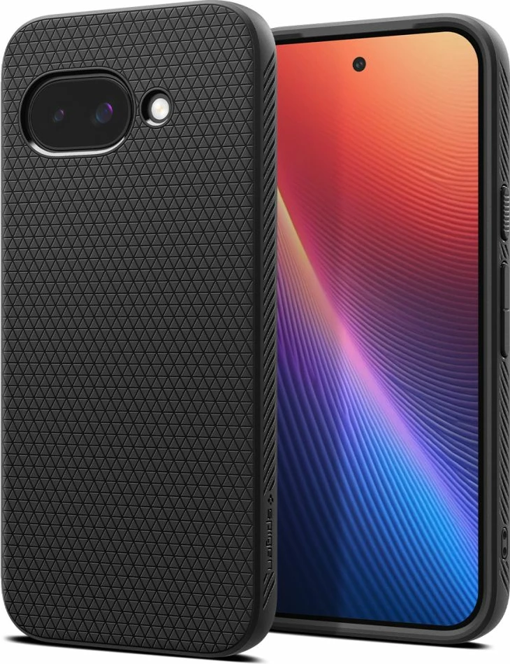 Mbështjellës Spigen Liquid Air për Google Pixel 9A, Matte Black