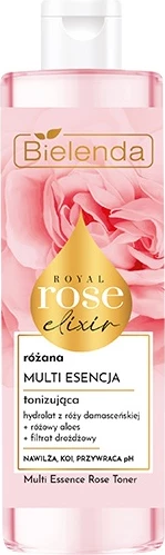Tonik fytyre për femra Bielenda Royal Rose Elixir Multi-Essence, 200ml