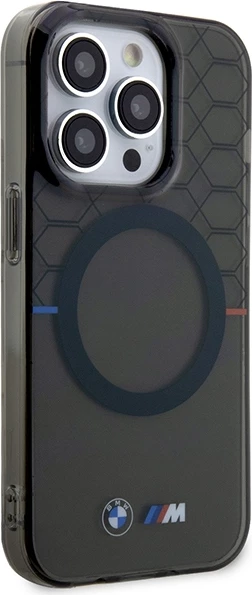 Mbështjellës BMW Pattern MagSafe për iPhone 14 Pro 6.1", Gri