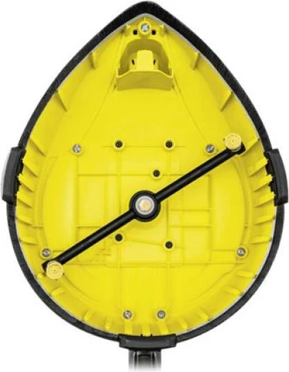 Pastrues sipërfaqesh për larëse me presion, Kärcher T-Racer T7 Plus (2.644-074.0), me krahë dyshe rrotullues, Powerdüse, për K4–K7, e verdhë/zezë