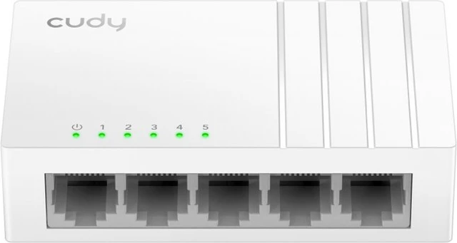 Switch rrjeti Cudy GS105U, 5 porta Gigabit Ethernet, i bardhë