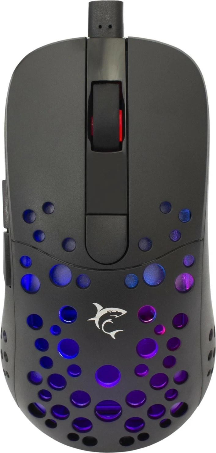Maus gaming White Shark GM-9004 Tristan, RGB, 12800 DPI, i zi