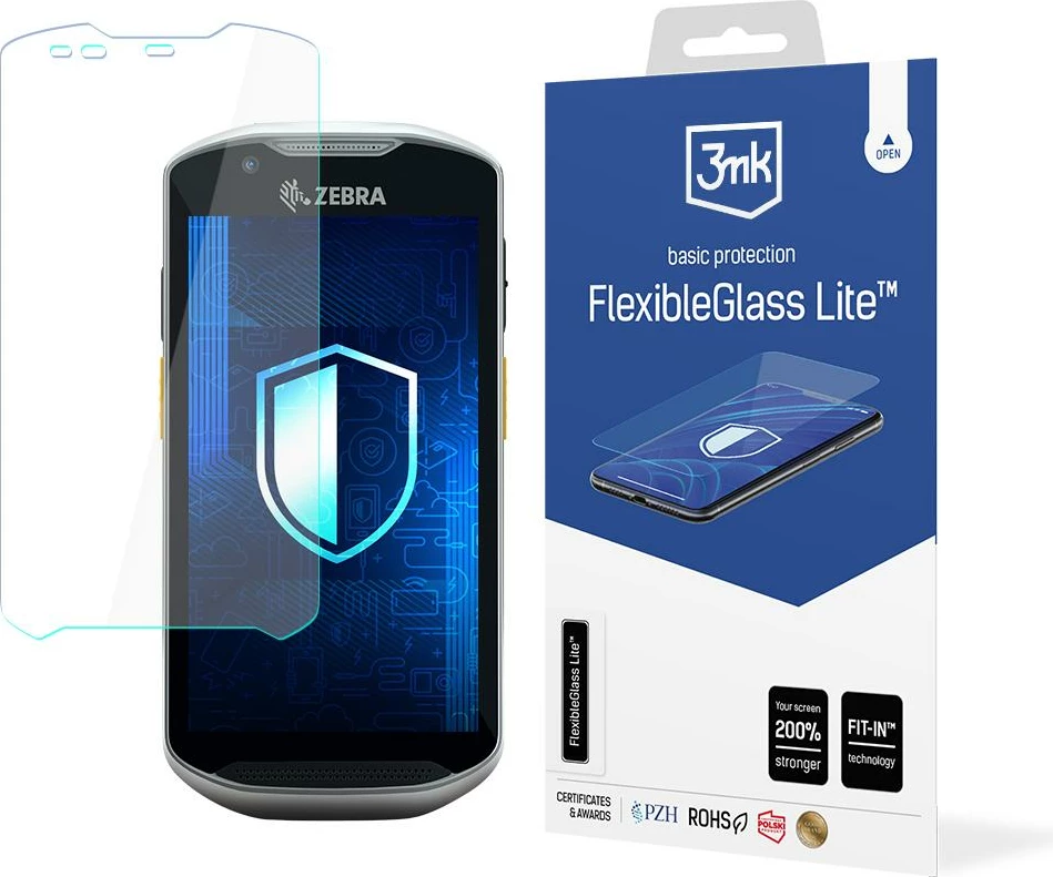 Mbrojtës ekrani hibrid 3mk FlexibleGlass Lite për Zebra TC57