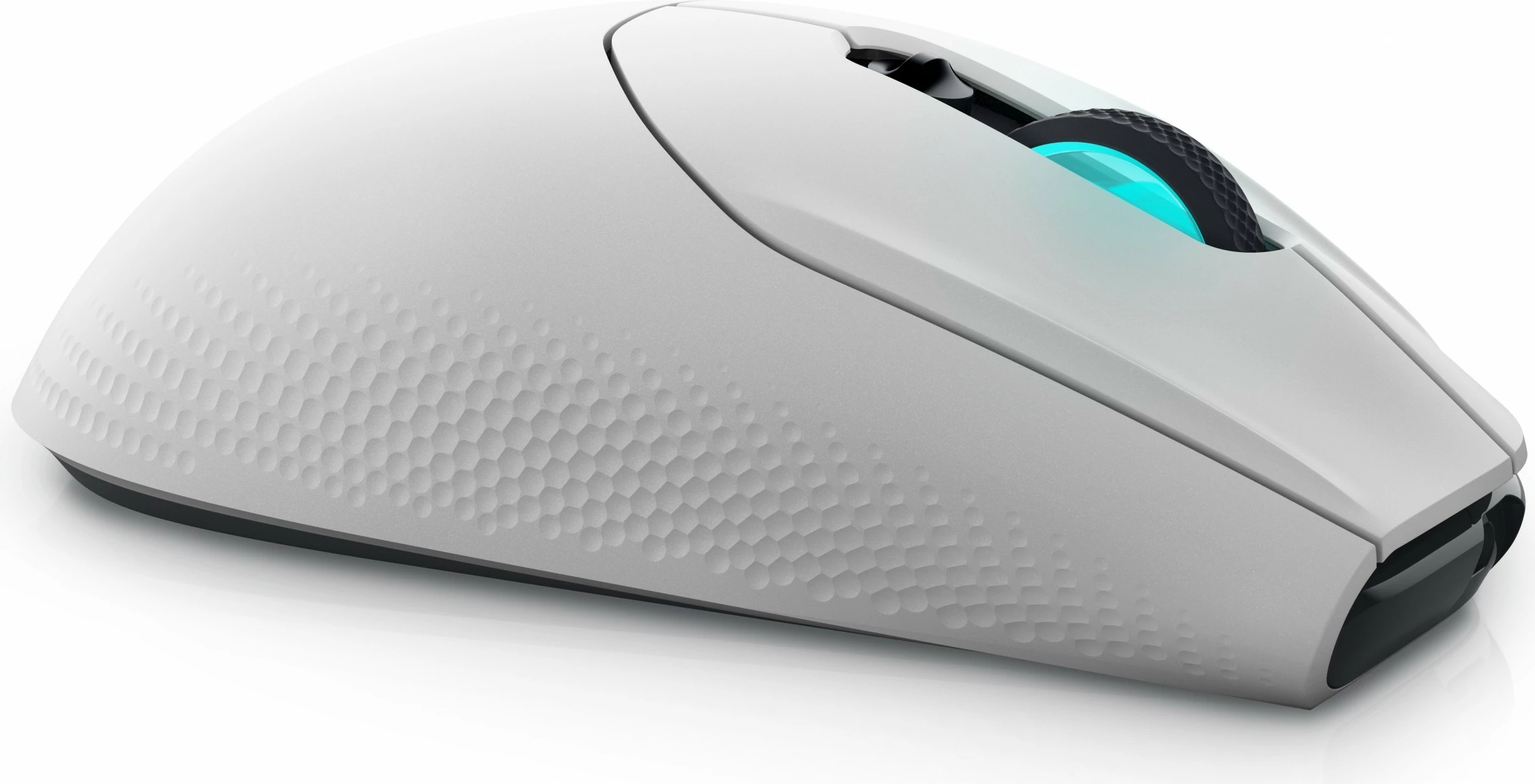 Maus Dell Alienware AW620M, optik, 7 taste, kabllo/pa kabllo, i bardhë