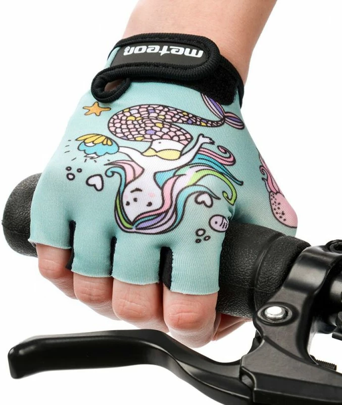 Doreza për bicikletë për vajza Meteor, blu