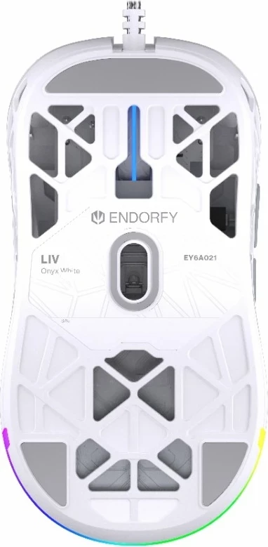 Maus Endorfy LIV Onyx, RGB, i bardhë