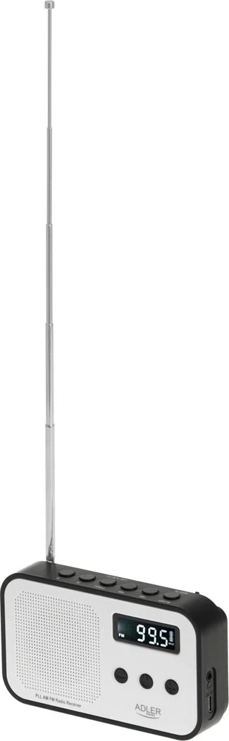 Radio Adler AD 1907, Portativ, Bardhë