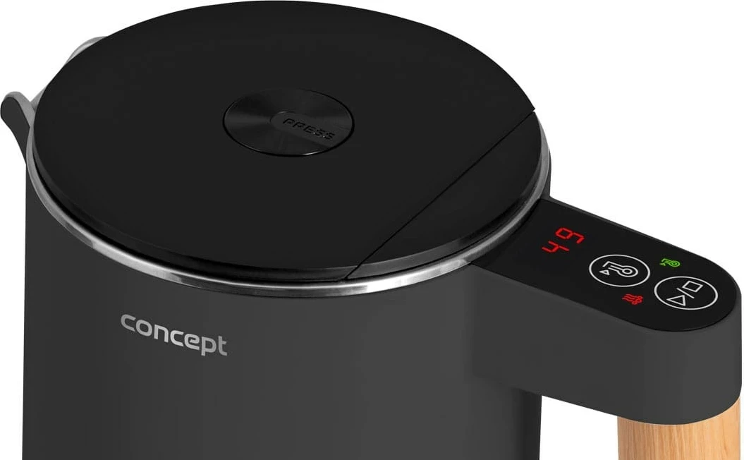 Çajnik elektrik CONCEPT RK3302, Anthracite